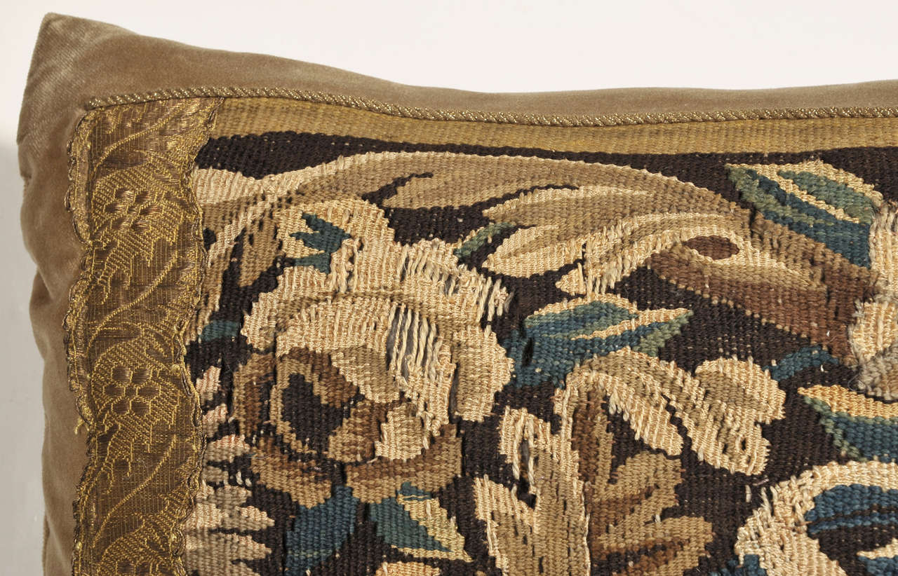 Maison Maison 19th Century Tapestry Pillow 3
