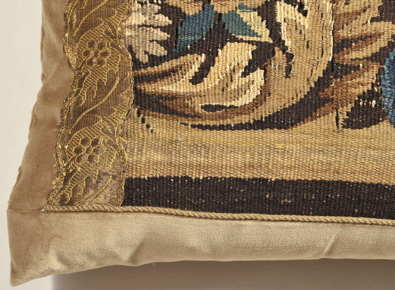 Maison Maison 19th Century Tapestry Pillow 2