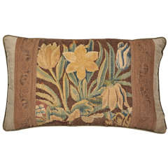 18th C Tapestry Pillow