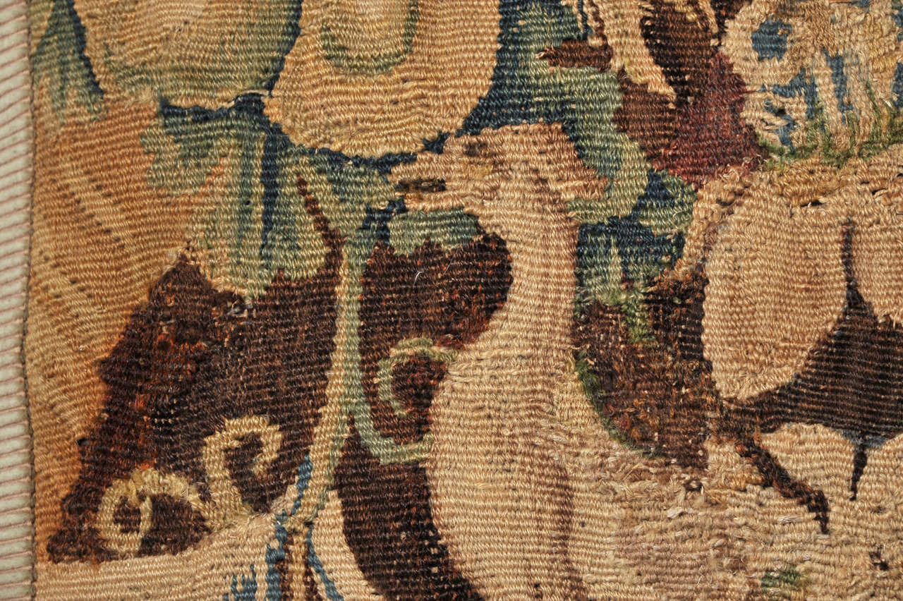 Pair of 18th Century Tapestry Pillows 1