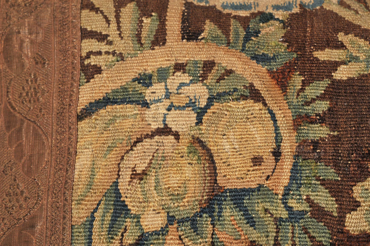 Pair of 18th Century Tapestry Pillows 3