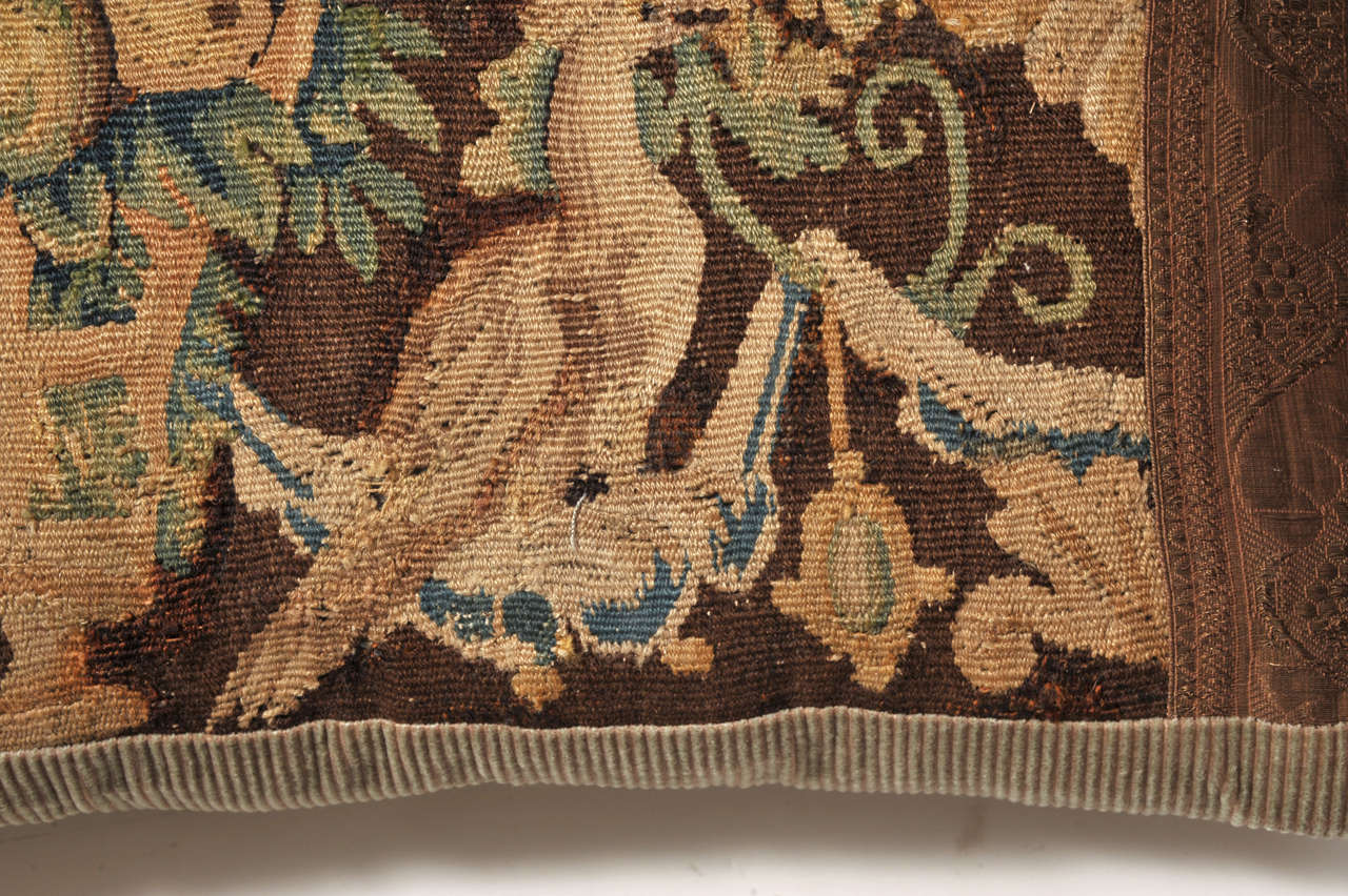 Pair of 18th Century Tapestry Pillows 5