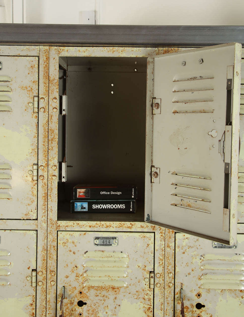 Awesome Industrial Locker In Excellent Condition In Los Angeles, CA
