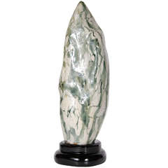 Vintage Impressive Polished Serpentine and Jade  Specimen