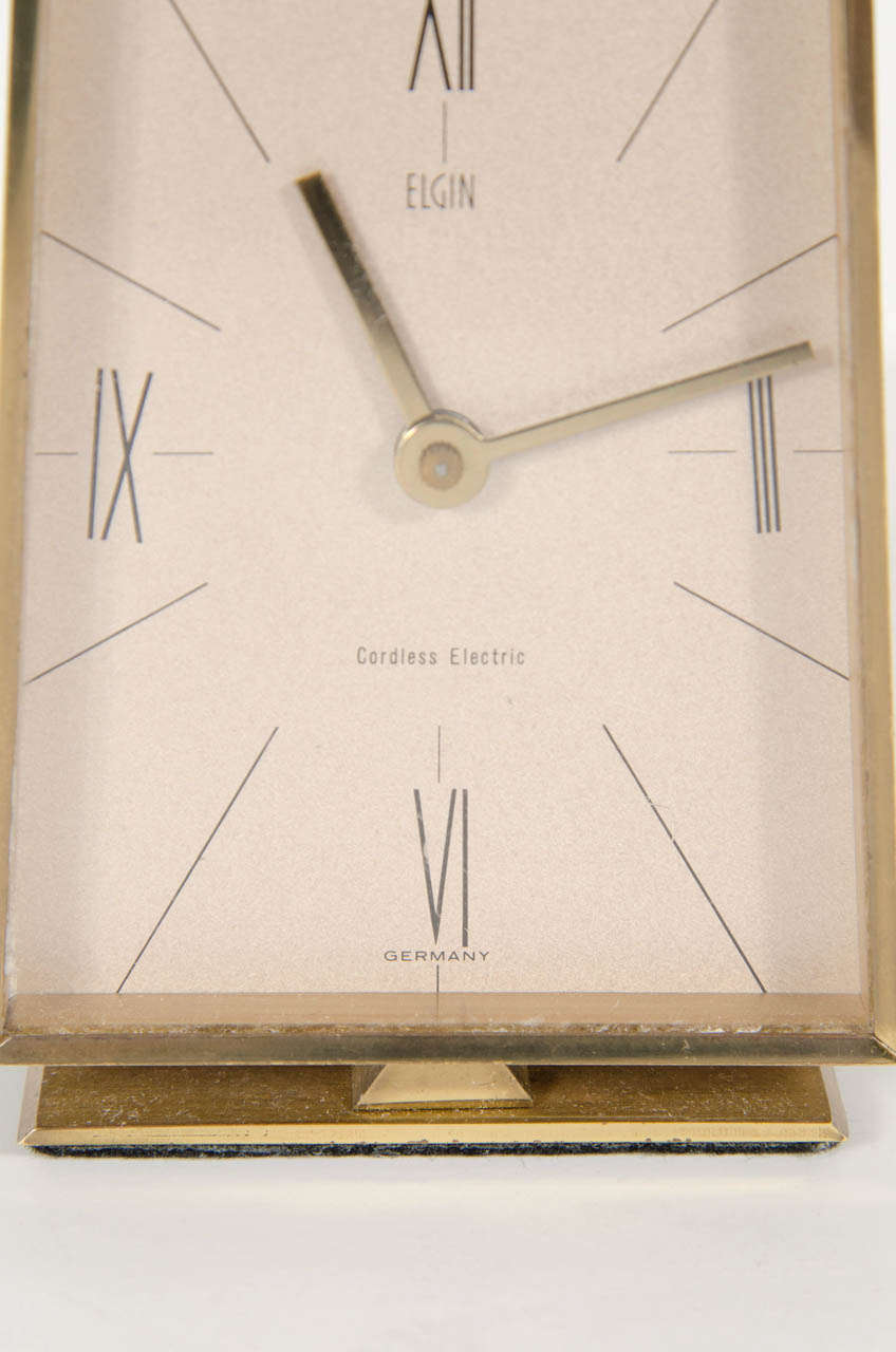 elgin desk clock
