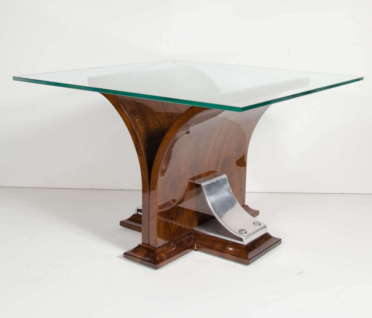 Pair of Art Deco Machine Age Occasional or Cocktail Tables