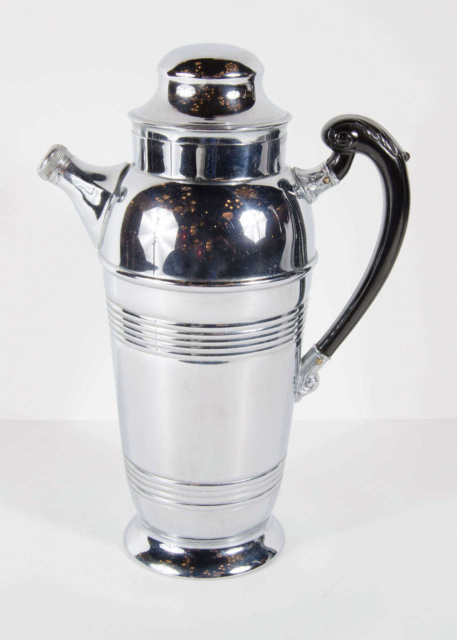 Art Deco Cocktail Shaker at 1stdibs