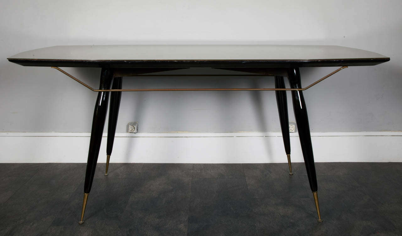 Mid-20th Century Carlo de Carli 1950s Italian Table Desk