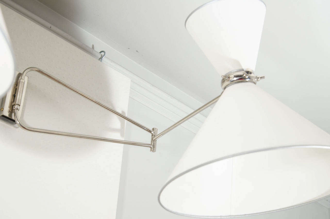 Multi Articulated Lunel Sconces For Sale at 1stDibs