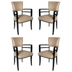 Outstanding Set of 4 Josef Hoffmann Chairs