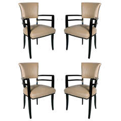 Outstanding Set of 4 Josef Hoffmann Chairs 10