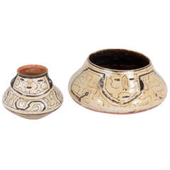 Medium and Small Shipobo Pottery -Peru