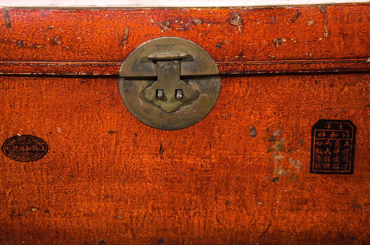 antique chinese trunk