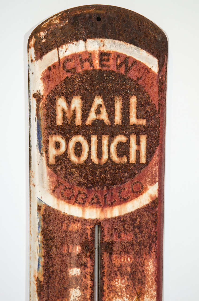 Weathered Mail Pouch Chewing Tobacco Sign at 1stDibs mail pouch tobacco sign, mail pouch