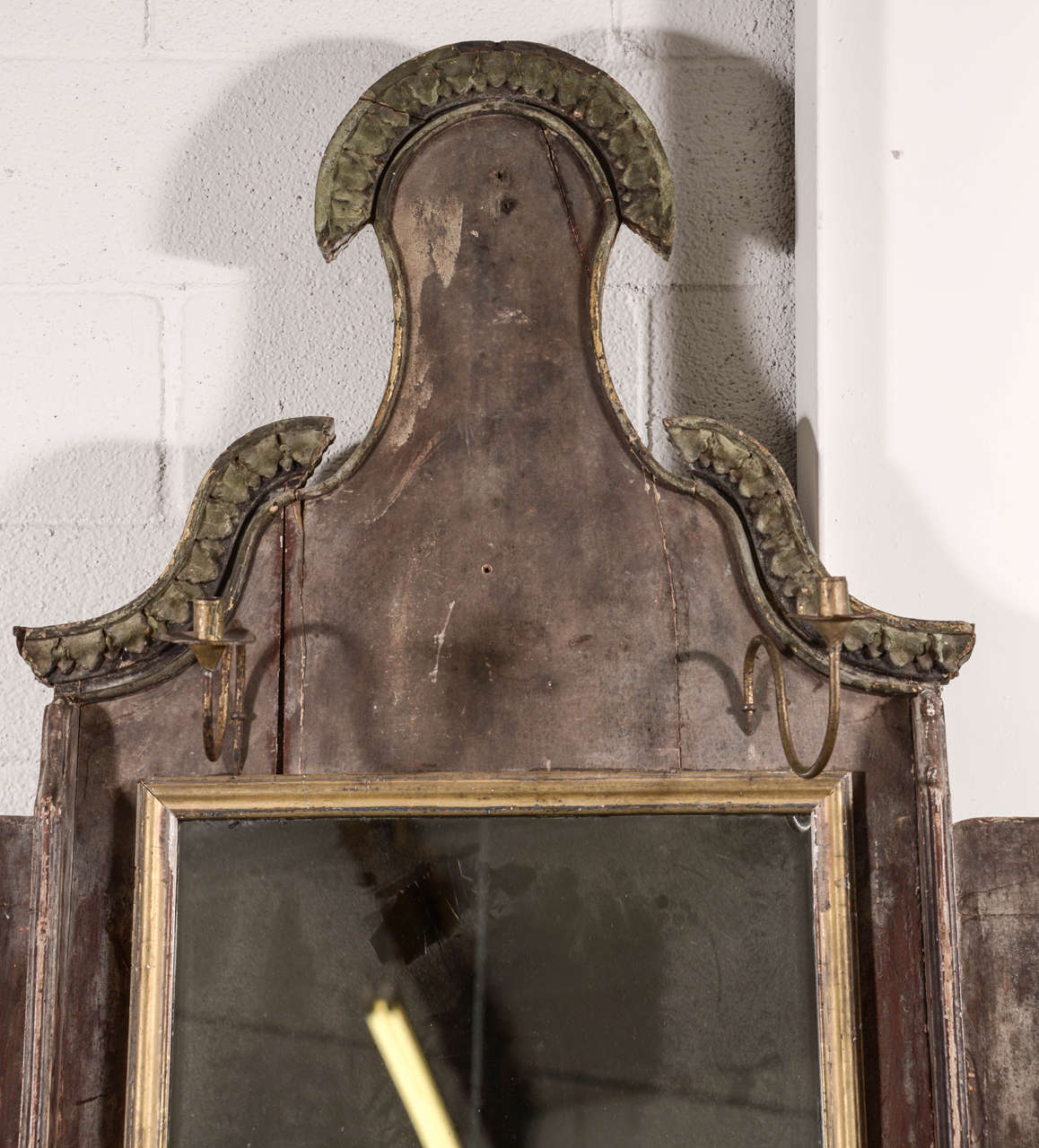 antique triptych mirror