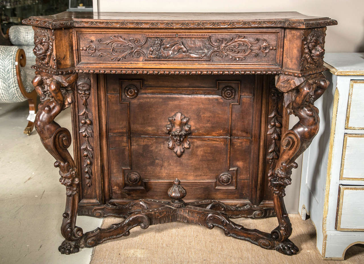 18th C. Italian Console Table In Good Condition In Stamford, CT