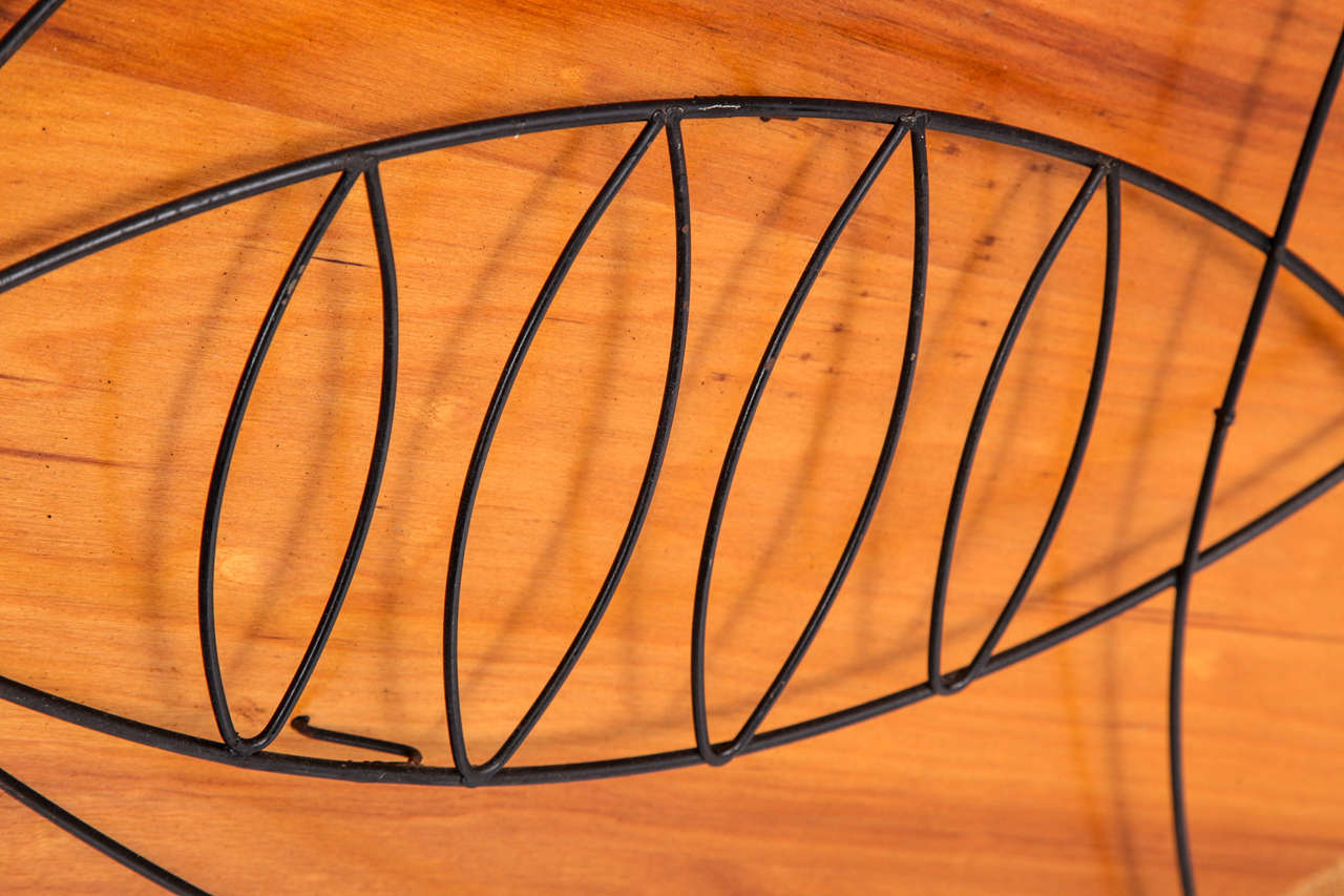 Wall Sculpture, Mid-Century, Fish Motif, Wood, Modern Art, circa 1950 In Good Condition For Sale In New York, NY
