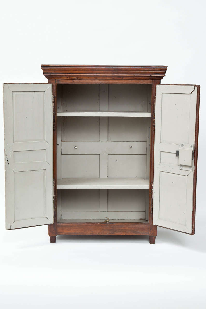 19th Century Miniature Armoire For Sale