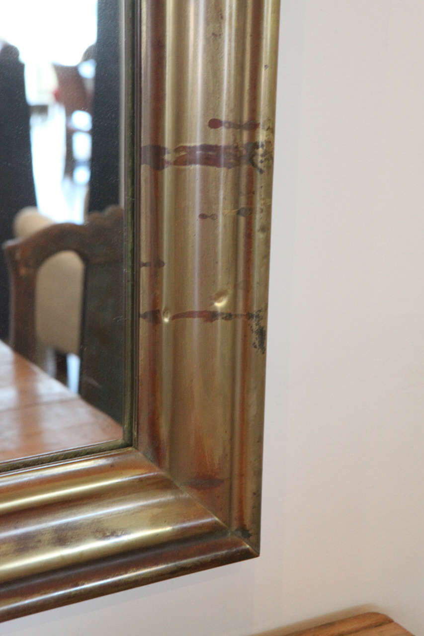 A Large Copper Framed Mirrors, France, 1880 at 1stdibs