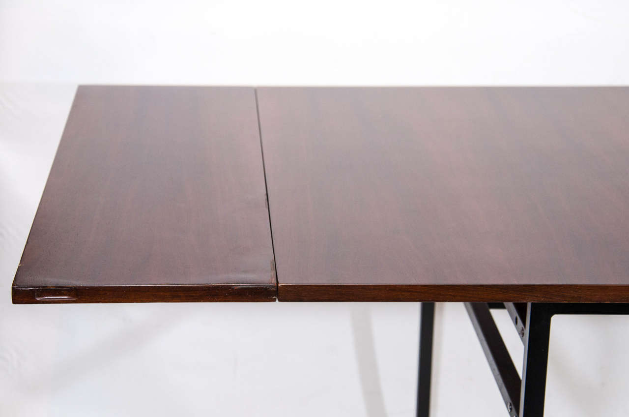 Mid-20th Century French Dining Table in Rosewood by Alain Richard