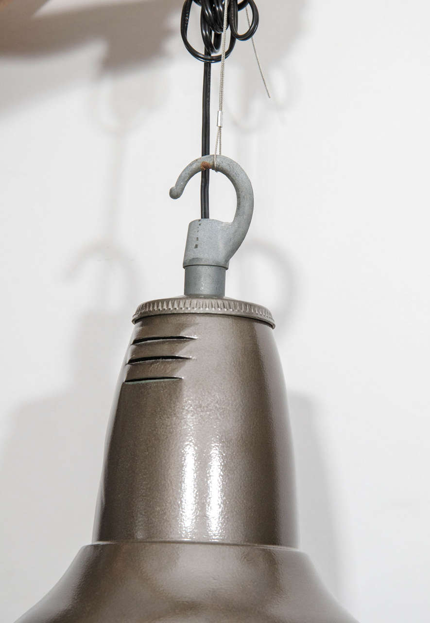 Mid-20th Century Industrial French Lights For Sale