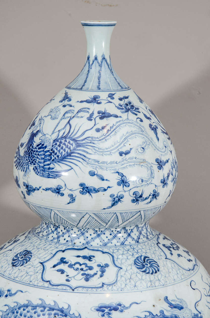 chinese double gourd vase