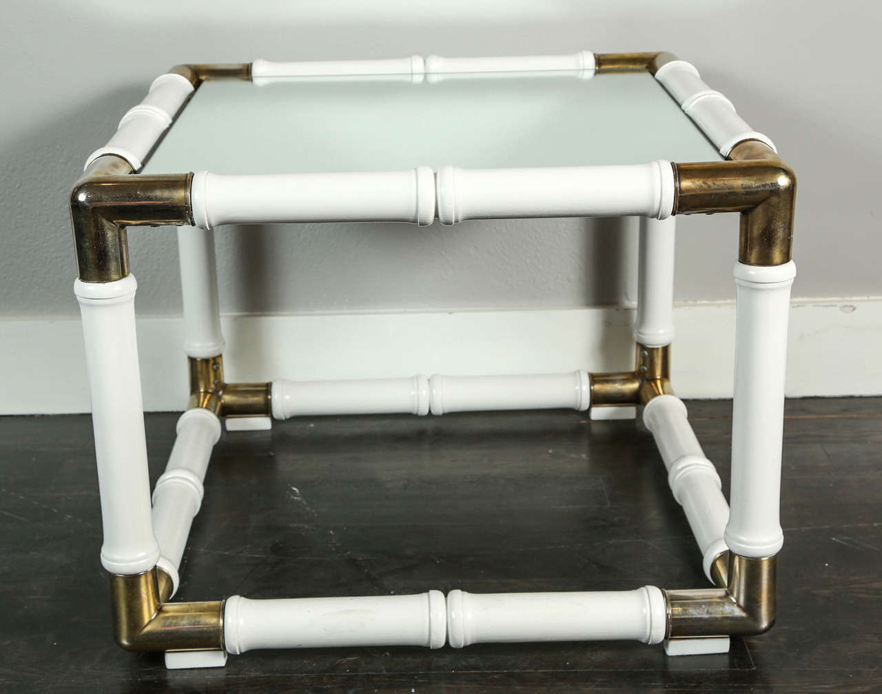 Bamboo Style Coffee Tables Hollywood Regency For Sale 1
