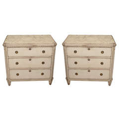 Pair of commodes