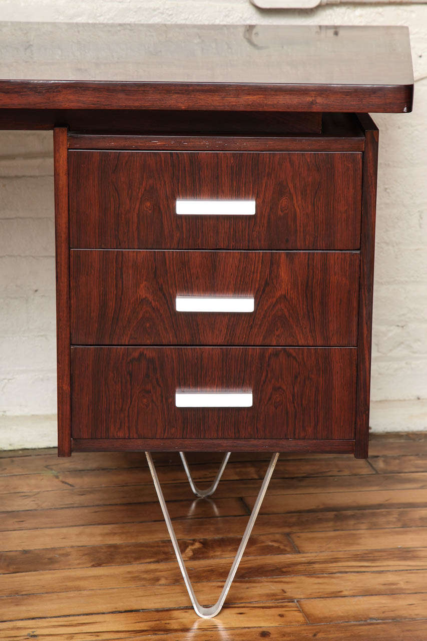 Mid-Century Modern Important Mid-Century Desk For Sale