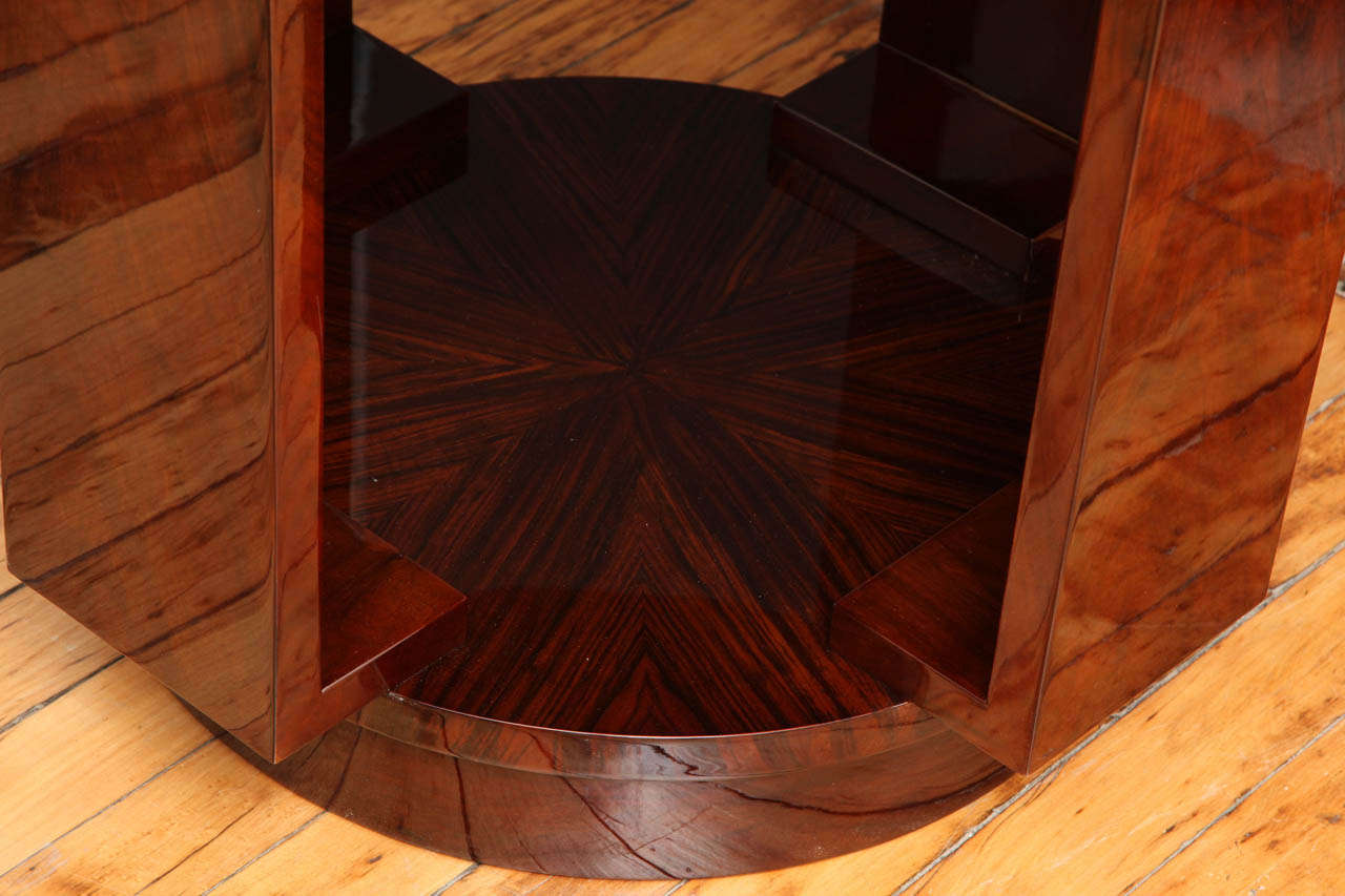 Art Deco Round Side Table For Sale 5