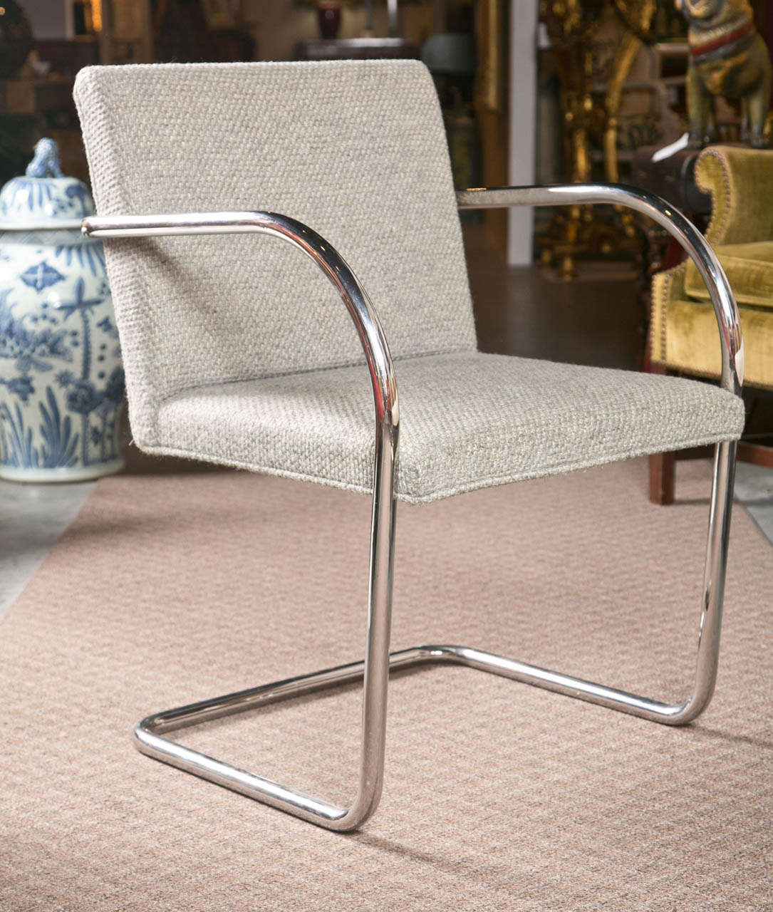 Modern Set of 8 Brno Chairs For Sale