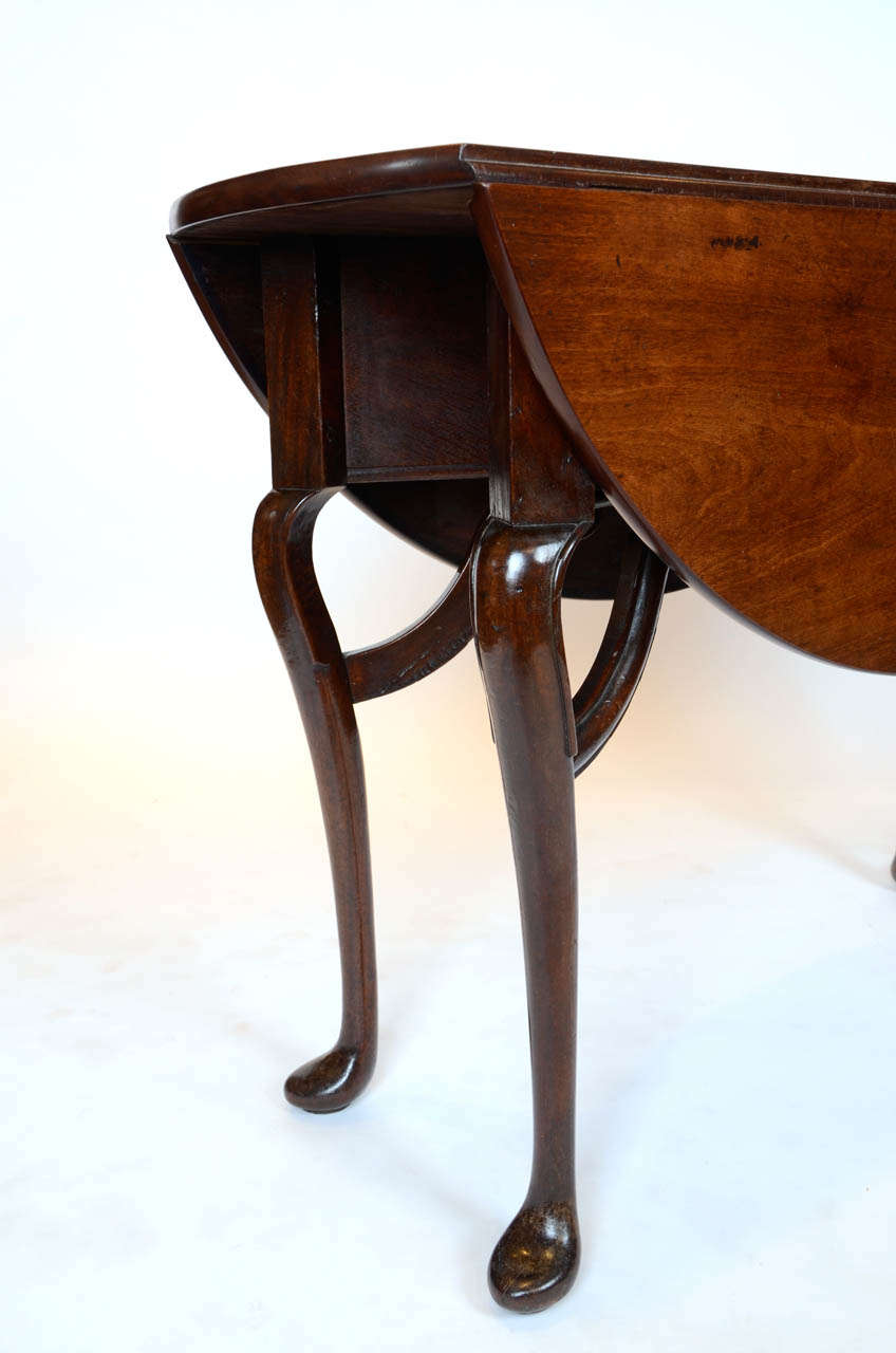 George II A Most Unusual Early 18th Century Drop Leaf Table