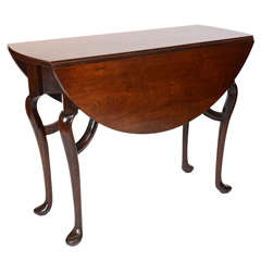 A Most Unusual Early 18th Century Drop Leaf Table