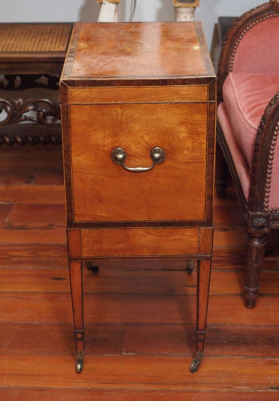 English Late 18th Century/Early 19th Century Inlaid Sugar Chest 4
