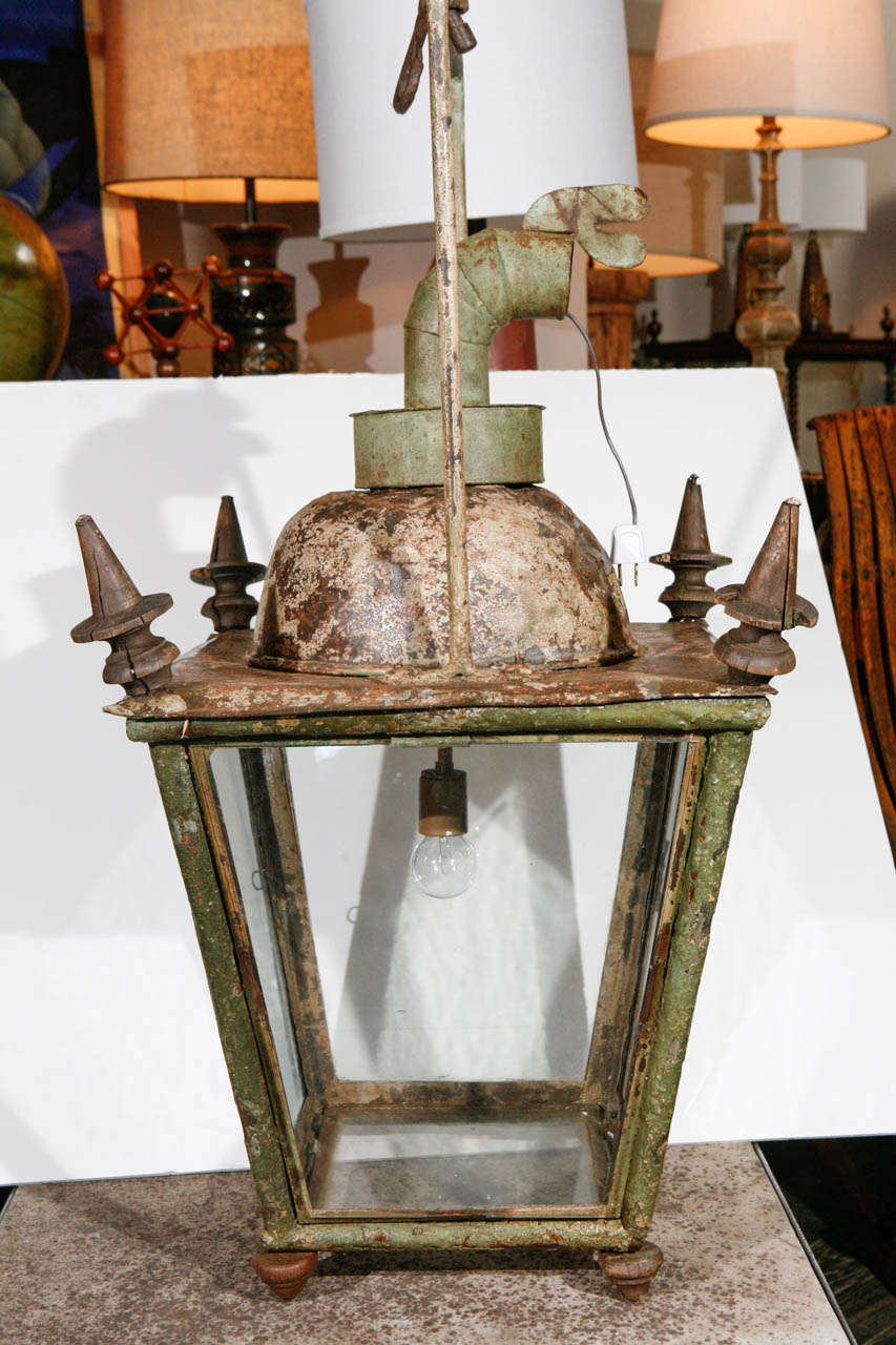 Tole Lantern, Circa 1820