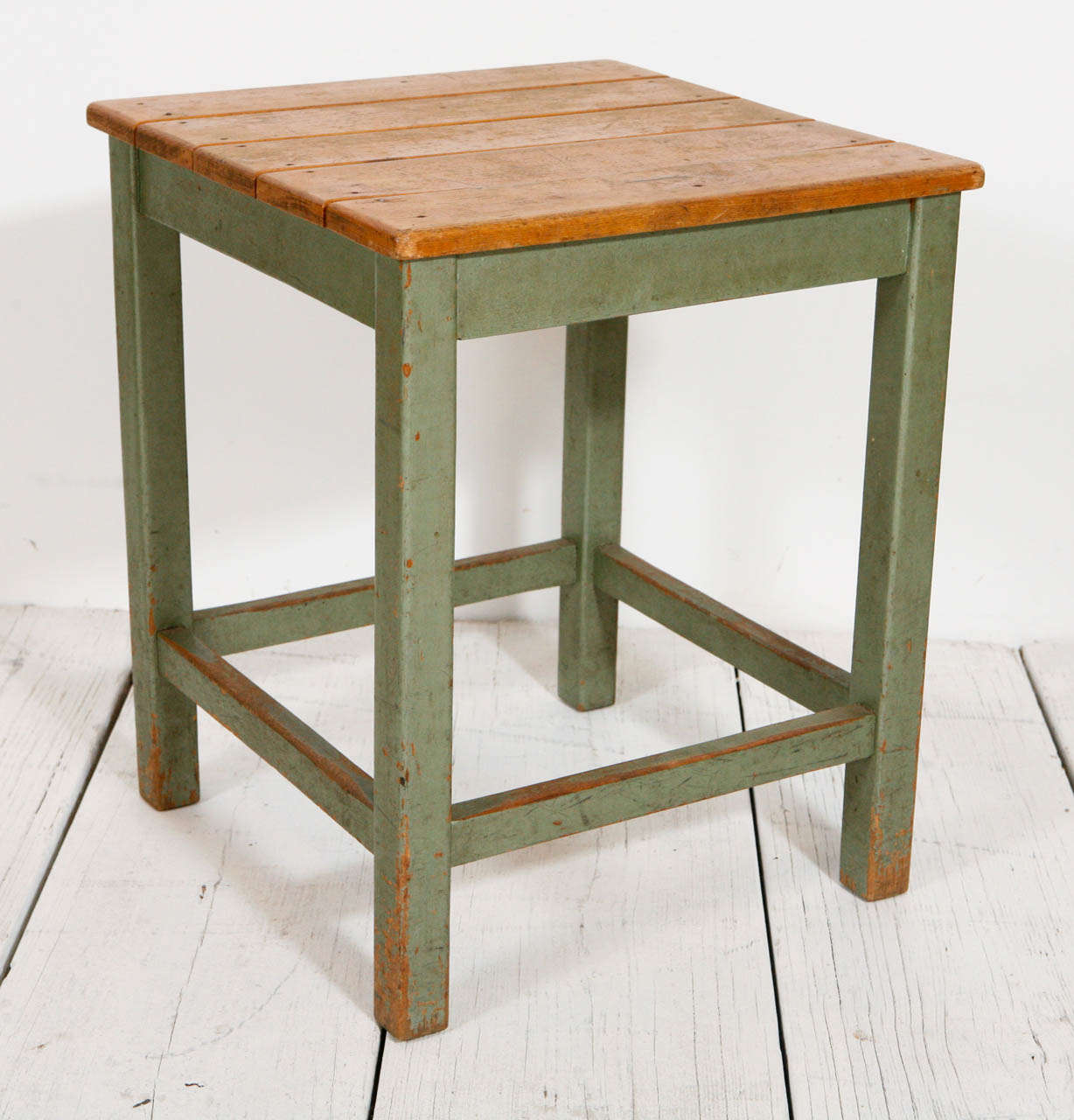 Farm Table Stools / Side Tables (Four Available) In Good Condition In Los Angeles, CA