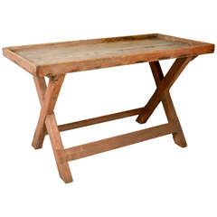 Rustic X-Base Sorting Table