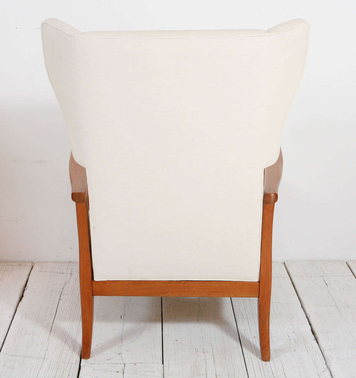 Italian MidCentury Wingback Adjustable Morris Chairs at 1stDibs