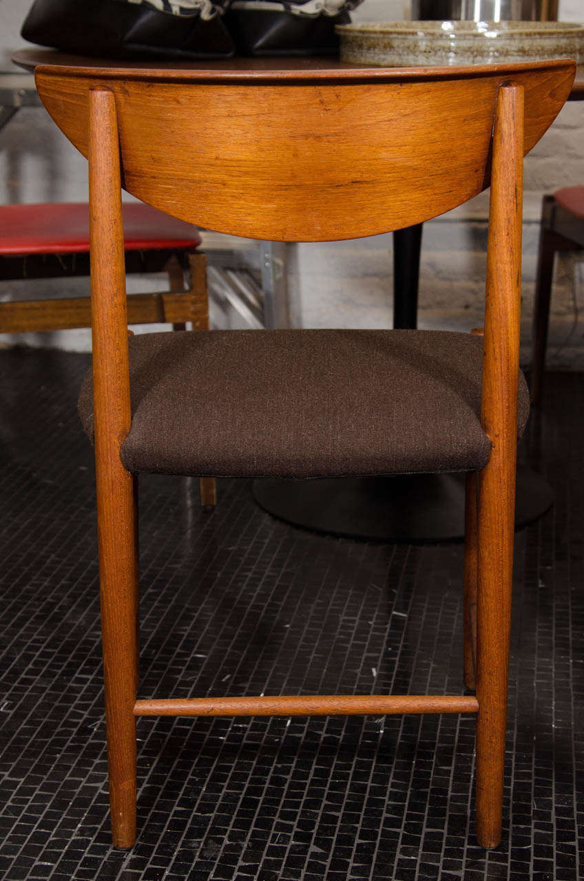 Set of 6 Hvidt Molgaard Teak Dining Chairs 4