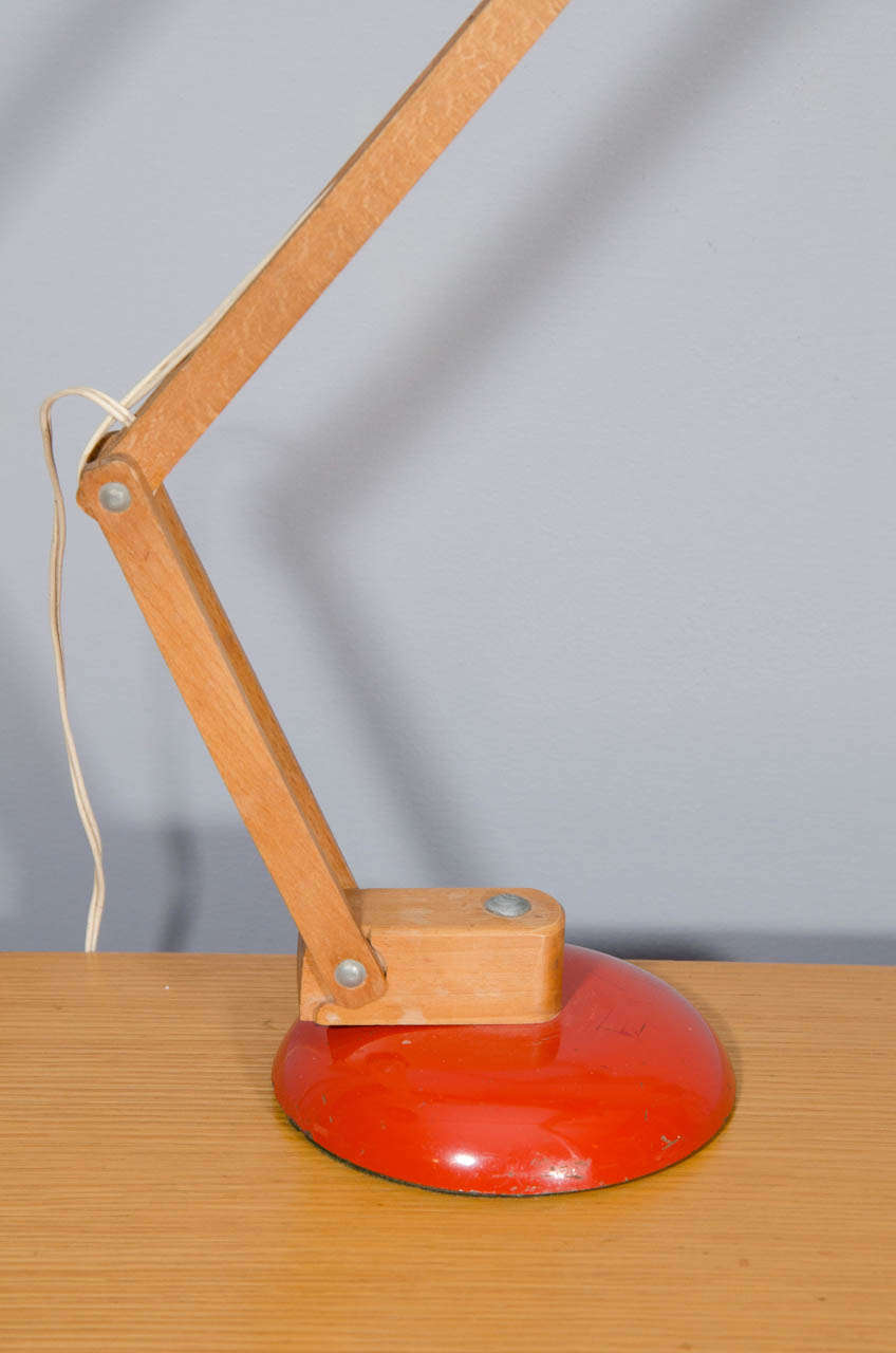 1950s Conran's Habitat Desk Lamp In Good Condition For Sale In New York, NY