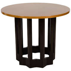 A Mid Century Harvey Probber Circular End Table