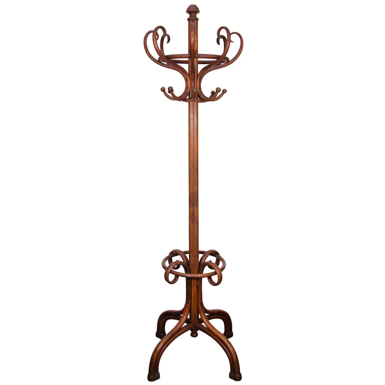 A Vintage  Bentwood Thonet Coat Rack