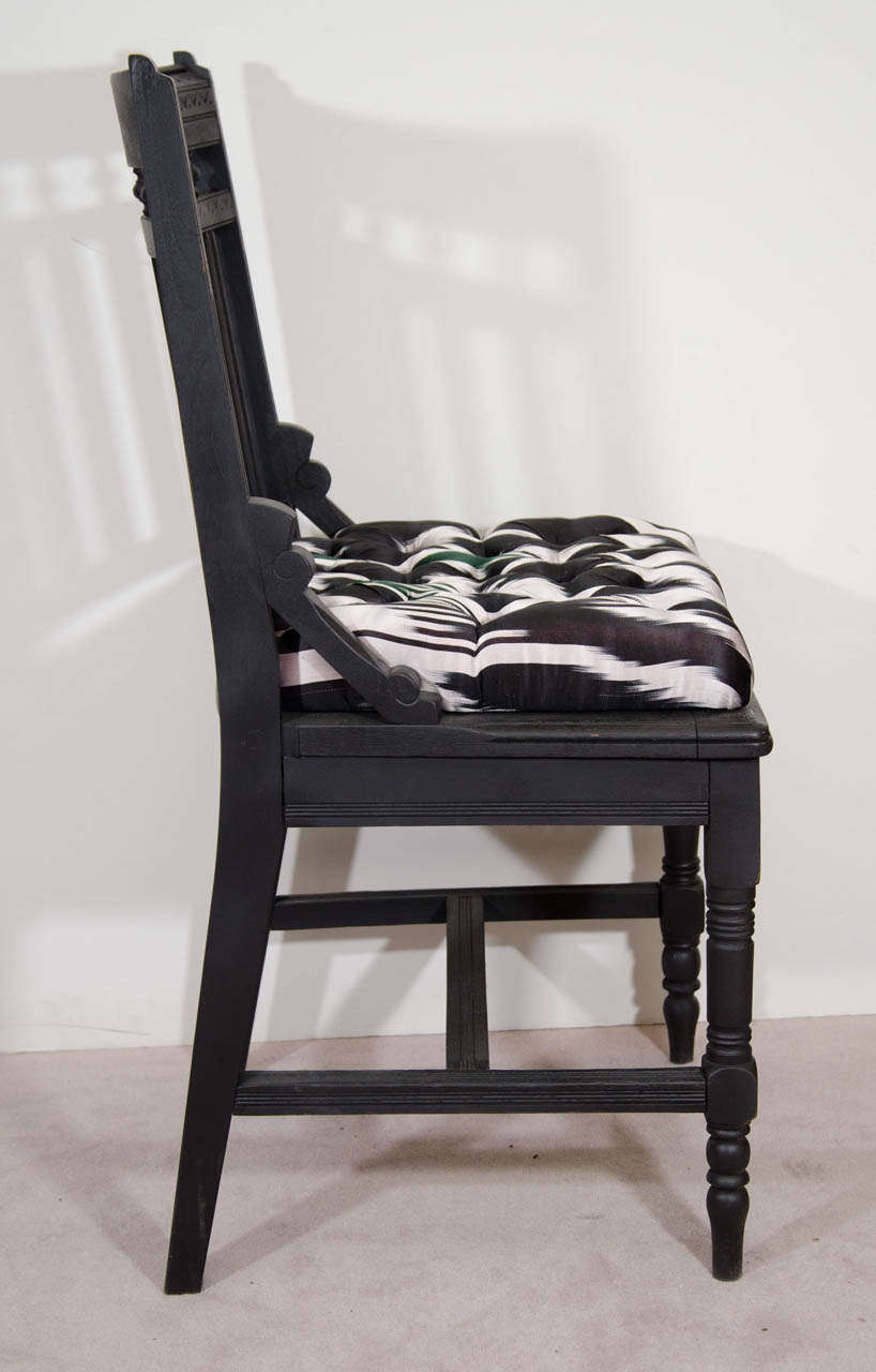An Antique Set of His And Hers Eastlake Side Chairs For Sale at 1stDibs