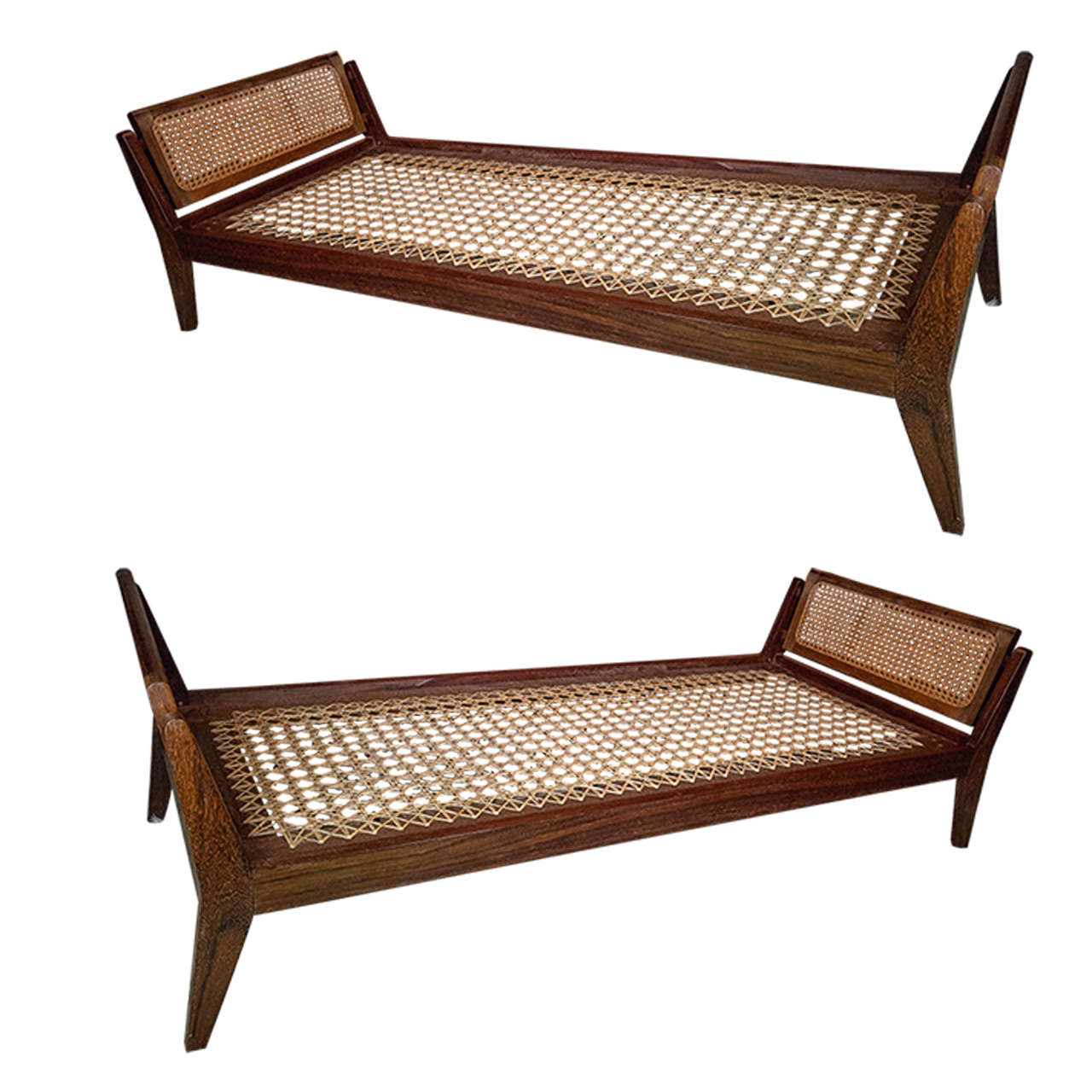 1950s Italian Pair of Gio Ponti Style Daybed