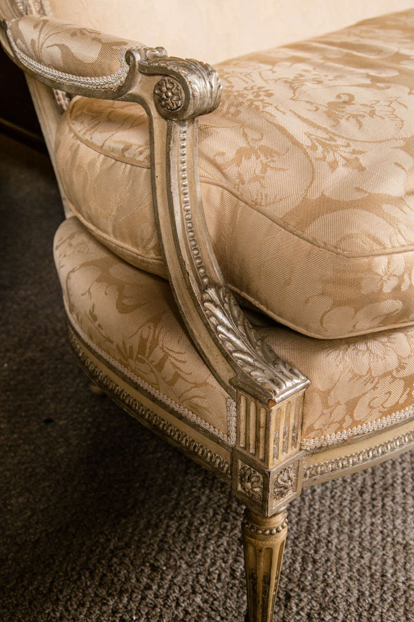 Hollywood Regency Louis XVI Style Sofa by Maison Jansen