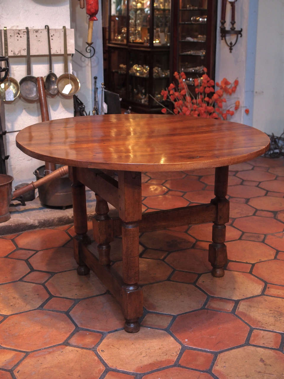 Late 18th Century French Walnut Wine Table, circa 1790