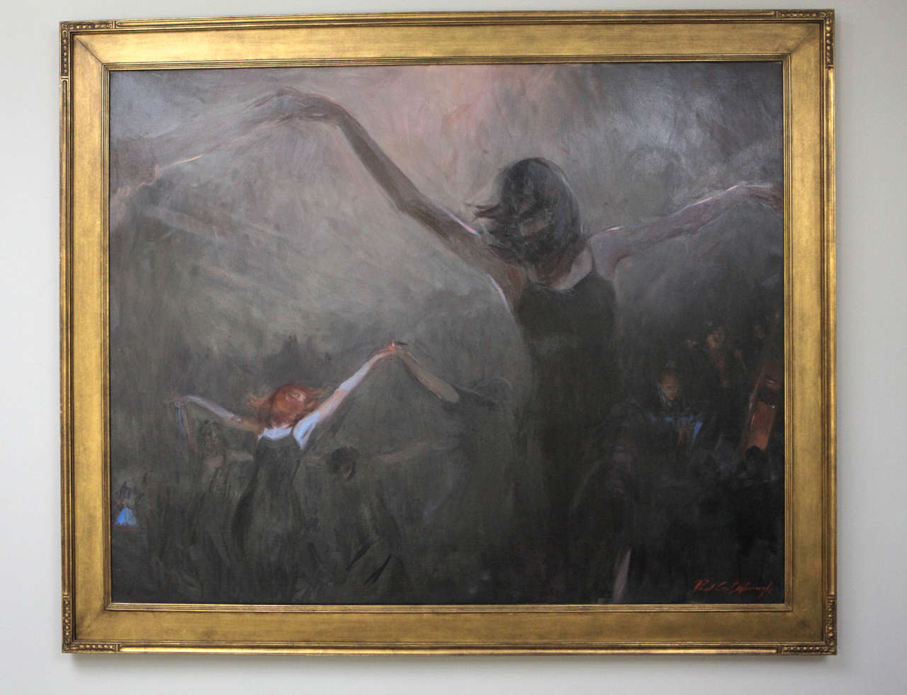Paul Oxborough Oil Painting Titled "Dance"