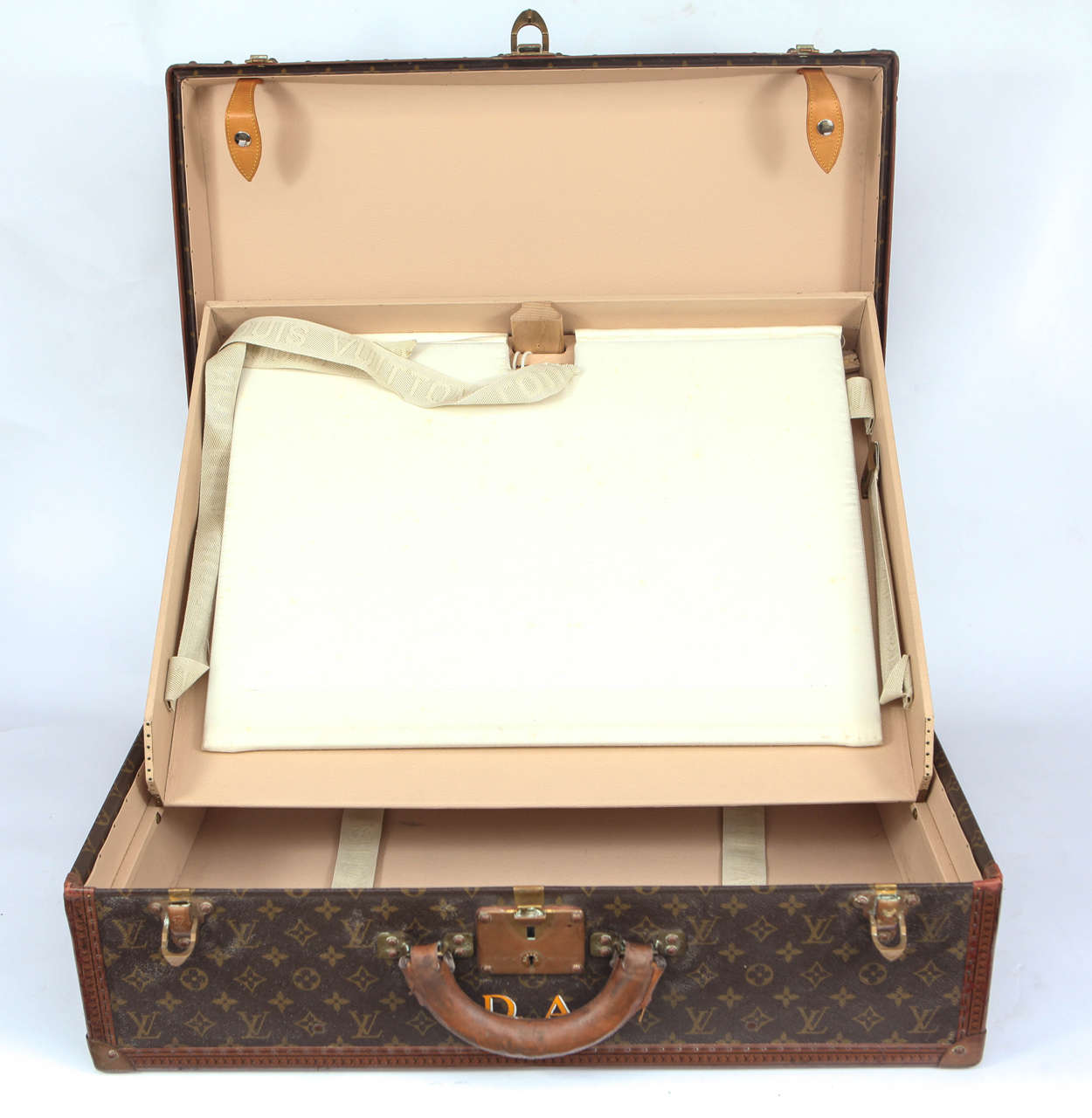 French Vintage Louis Vuitton Hard Case Luggage