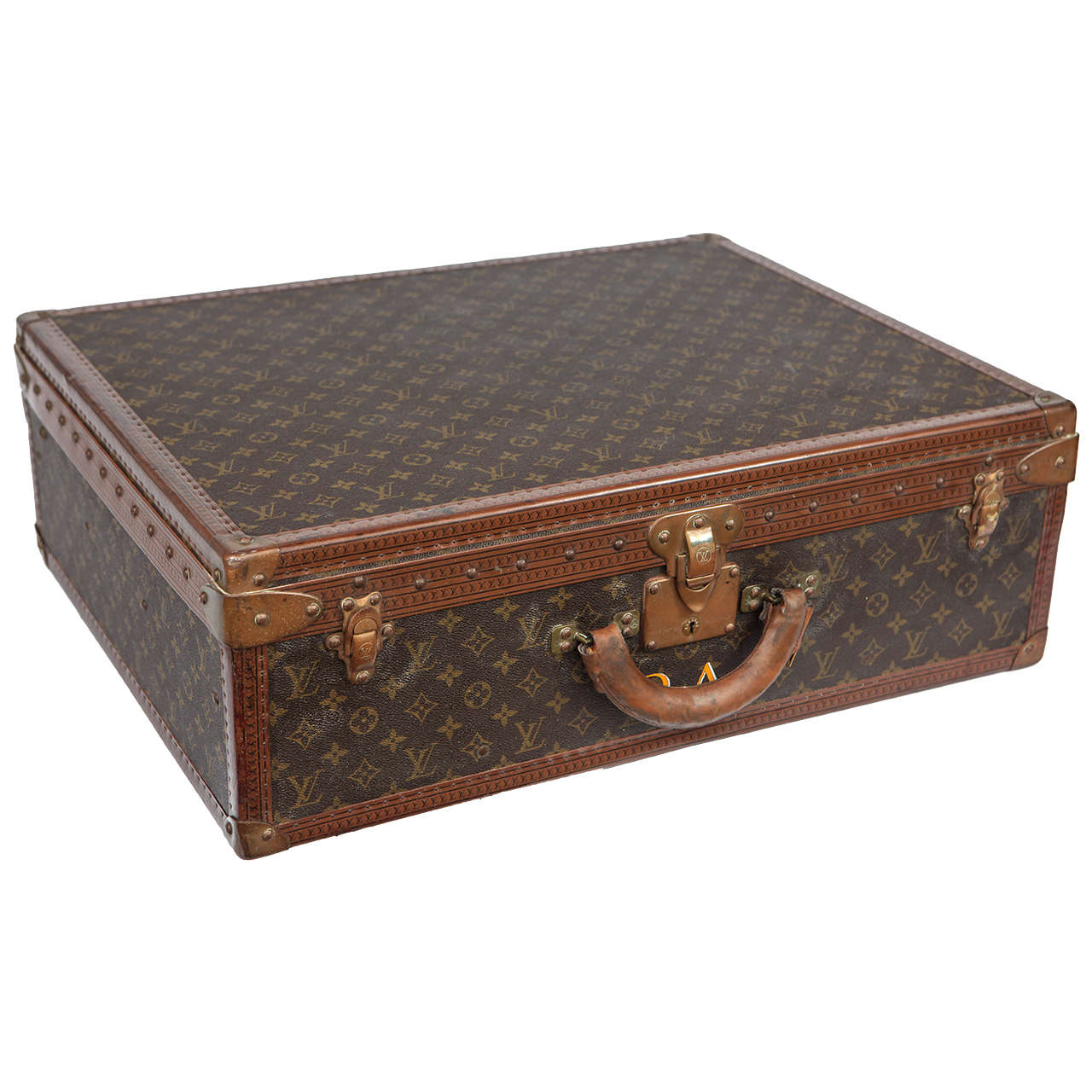 Vintage Louis Vuitton Hard Case Luggage / sold at auction on 10th July