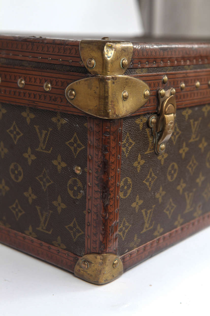 20th Century Vintage Louis Vuitton Hard Case Luggage